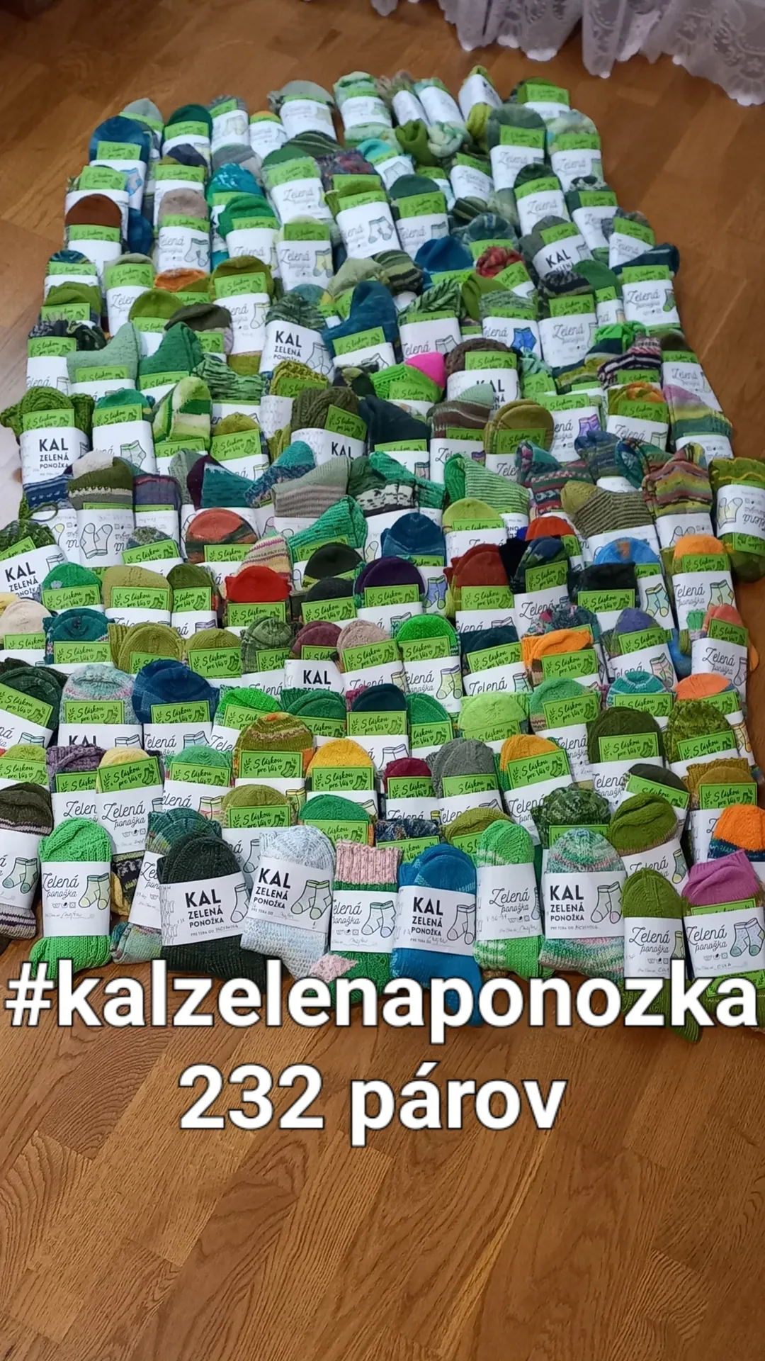 Ručne pletené ponožky z výzvy Zelená Ponožka 2026, fotografia 21